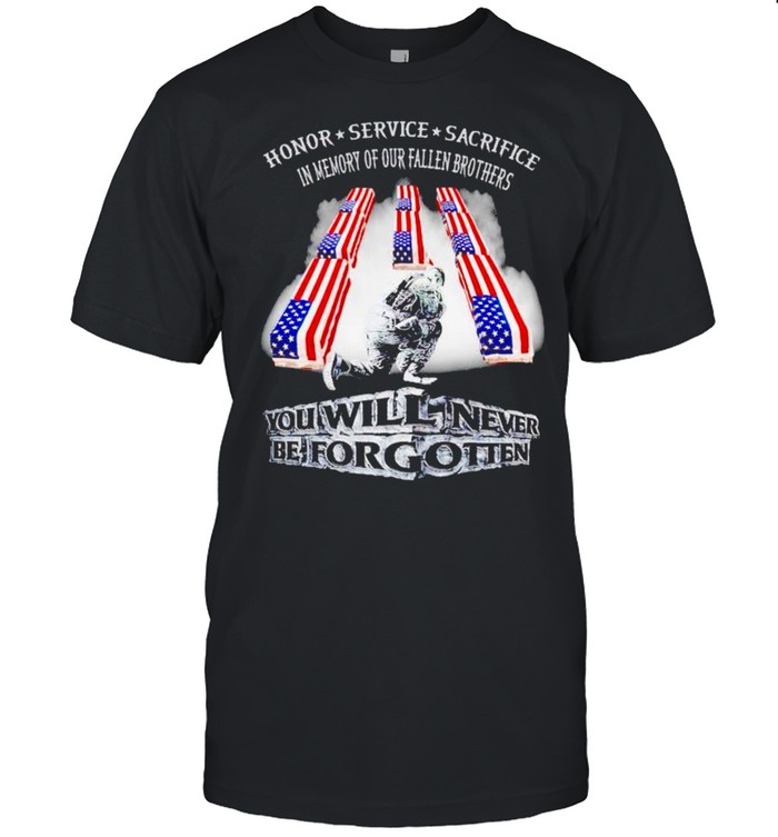 Veteran Died In Afghanistan You Will Never Be Forgotten Shirt