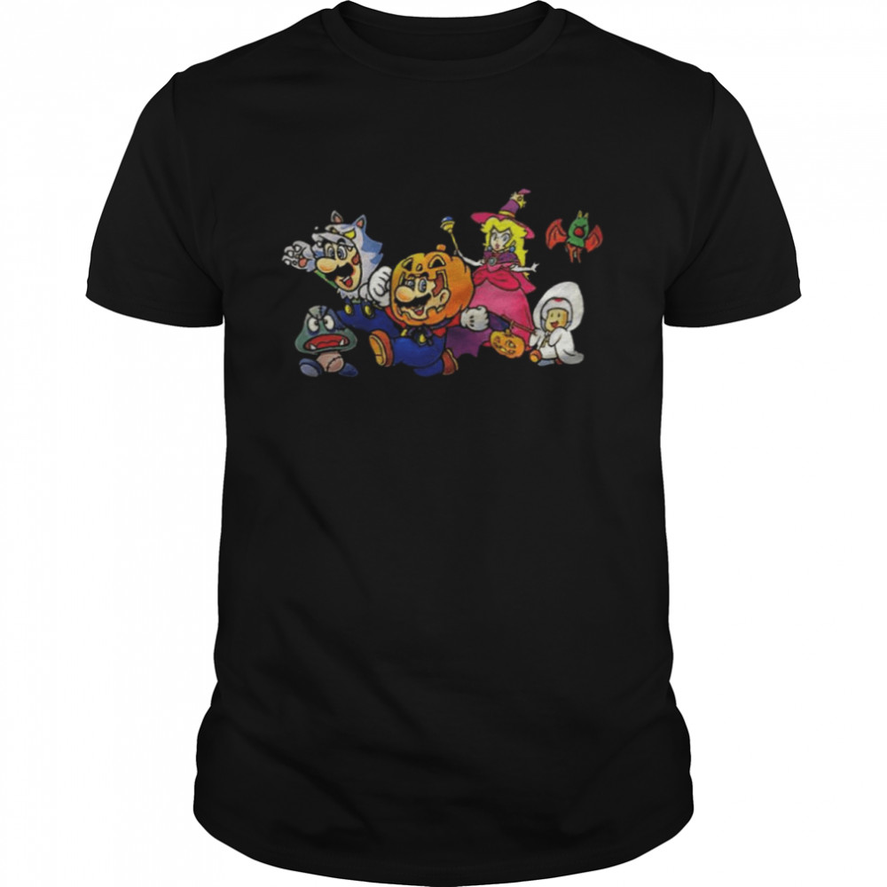 Video Game Art Tidbits Super Mario Nintendo Ny Exclusive Halloween Shirt Video Game Art Tidbits Super Mario Nintendo Ny Exclusive Halloween Shirt