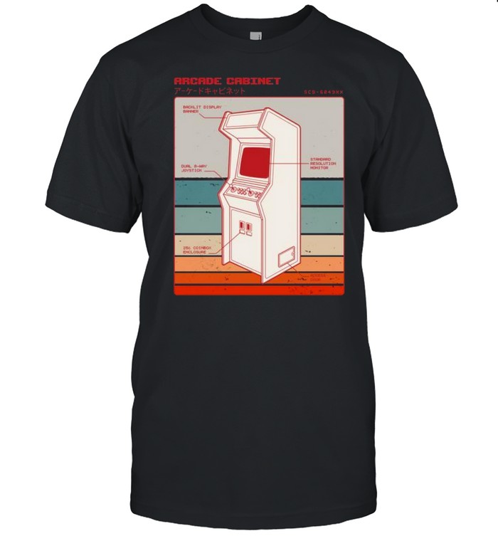 Vintage Arcade Shirt, Distressed Classic 8Bit Gamer Shirt