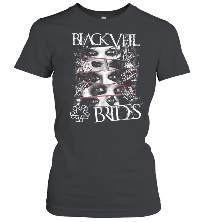 Vintage Blacks Veils Brides Art Band Music Legend Shirt 1 » Cool Gifts for You - Mfamilygift Vintage Blacks Veils Brides Art Band Music Legend Shirt 1