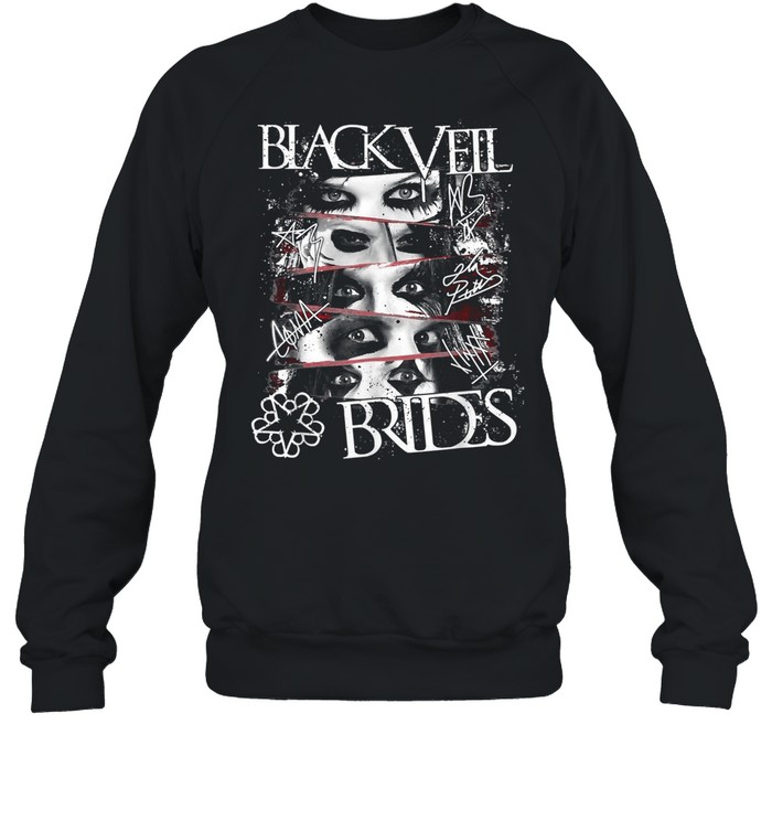 Vintage Blacks Veils Brides Art Band Music Legend Shirt 2 » Cool Gifts for You - Mfamilygift Vintage Blacks Veils Brides Art Band Music Legend Shirt 2