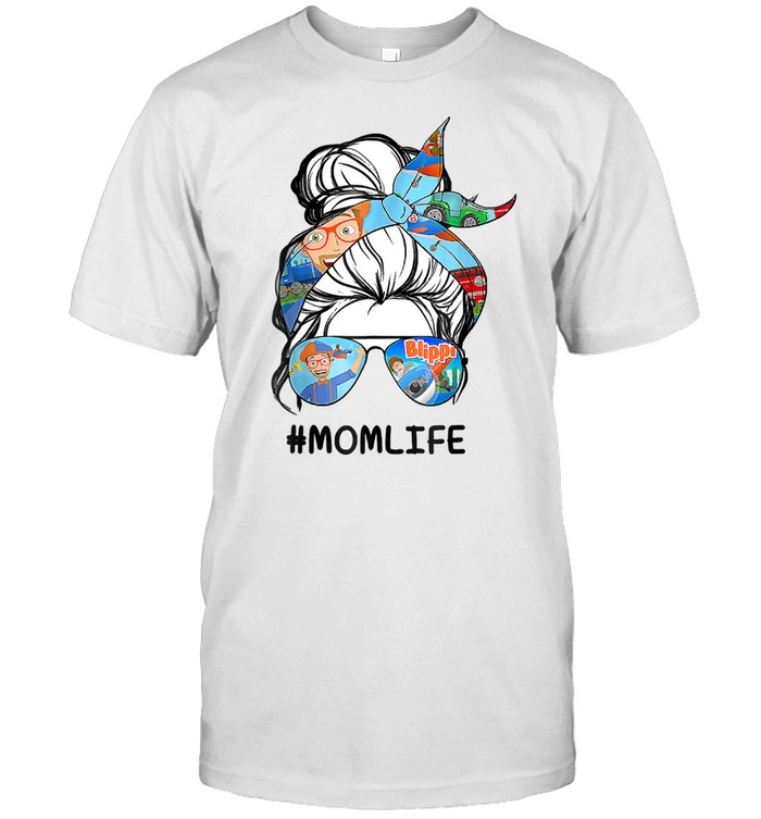 Vintage Blippis Mom Funny Life Shirt