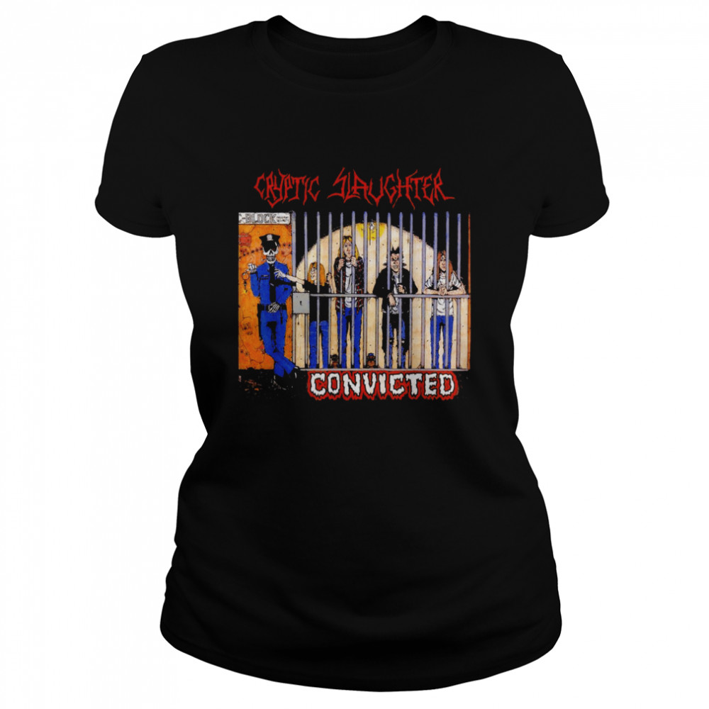 Vintage Slaughter Design Arts Cryptics Music Bands Costume Shirt 1 » Cool Gifts for You - Mfamilygift Vintage Slaughter Design Arts Cryptics Music Bands Costume Shirt 1