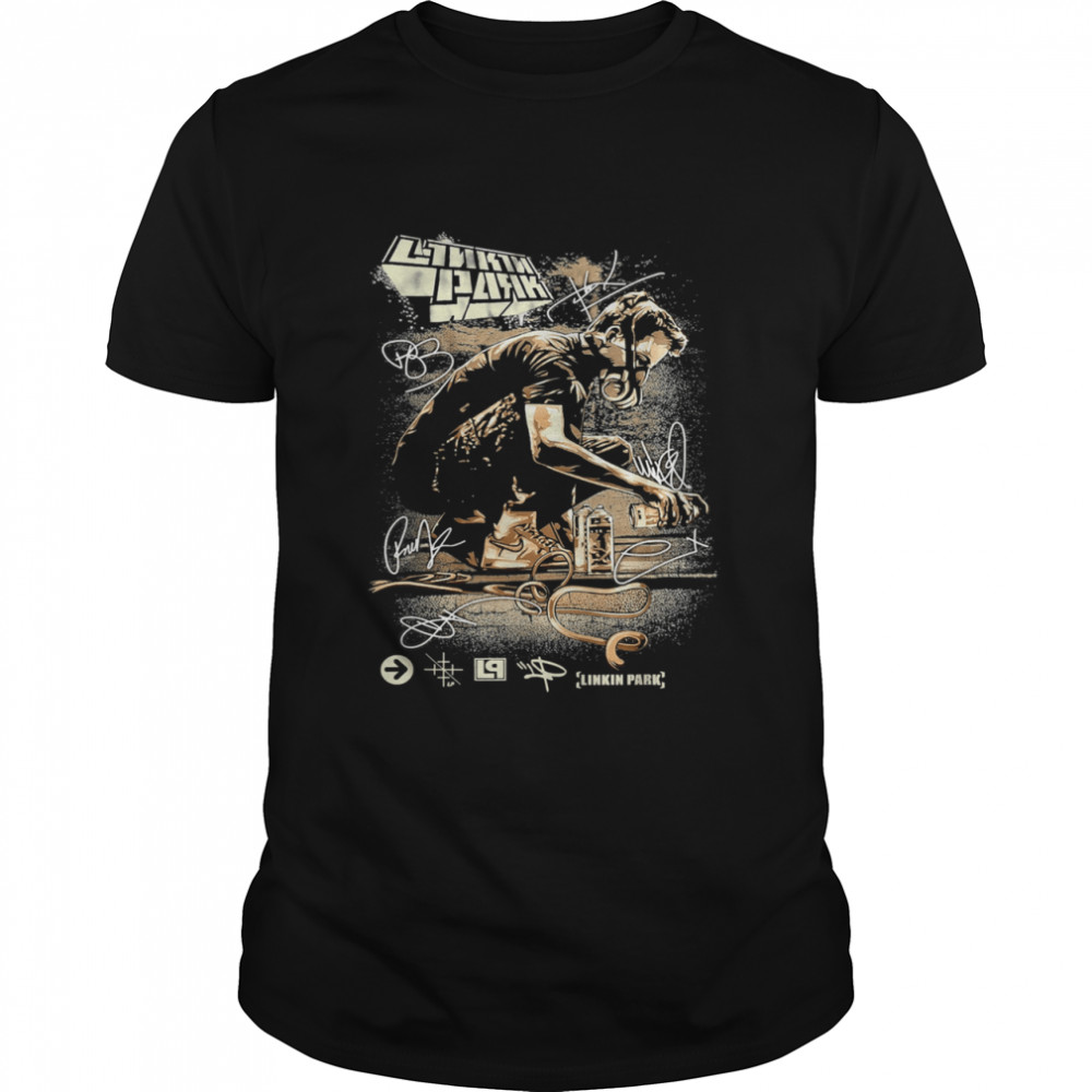 Virtual Linkins Art Parks Band Music Legend Shirt