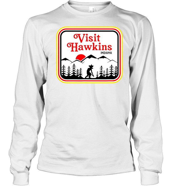Visit Hawkins Indiana Home Of The Strange T-Shirt 2 » Cool Gifts for You - Mfamilygift Visit Hawkins Indiana Home Of The Strange T-Shirt 2