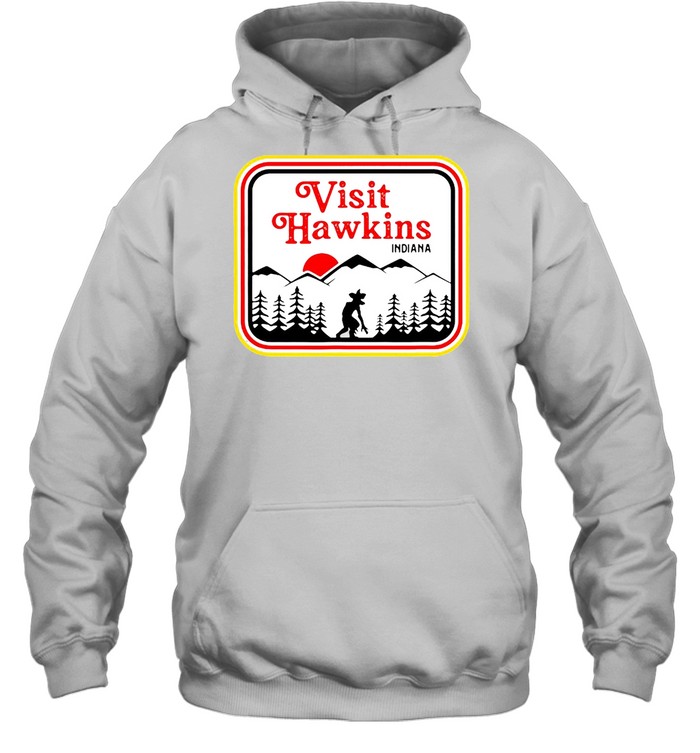 Visit Hawkins Indiana Home Of The Strange T-Shirt 4 » Cool Gifts for You - Mfamilygift Visit Hawkins Indiana Home Of The Strange T-Shirt 4