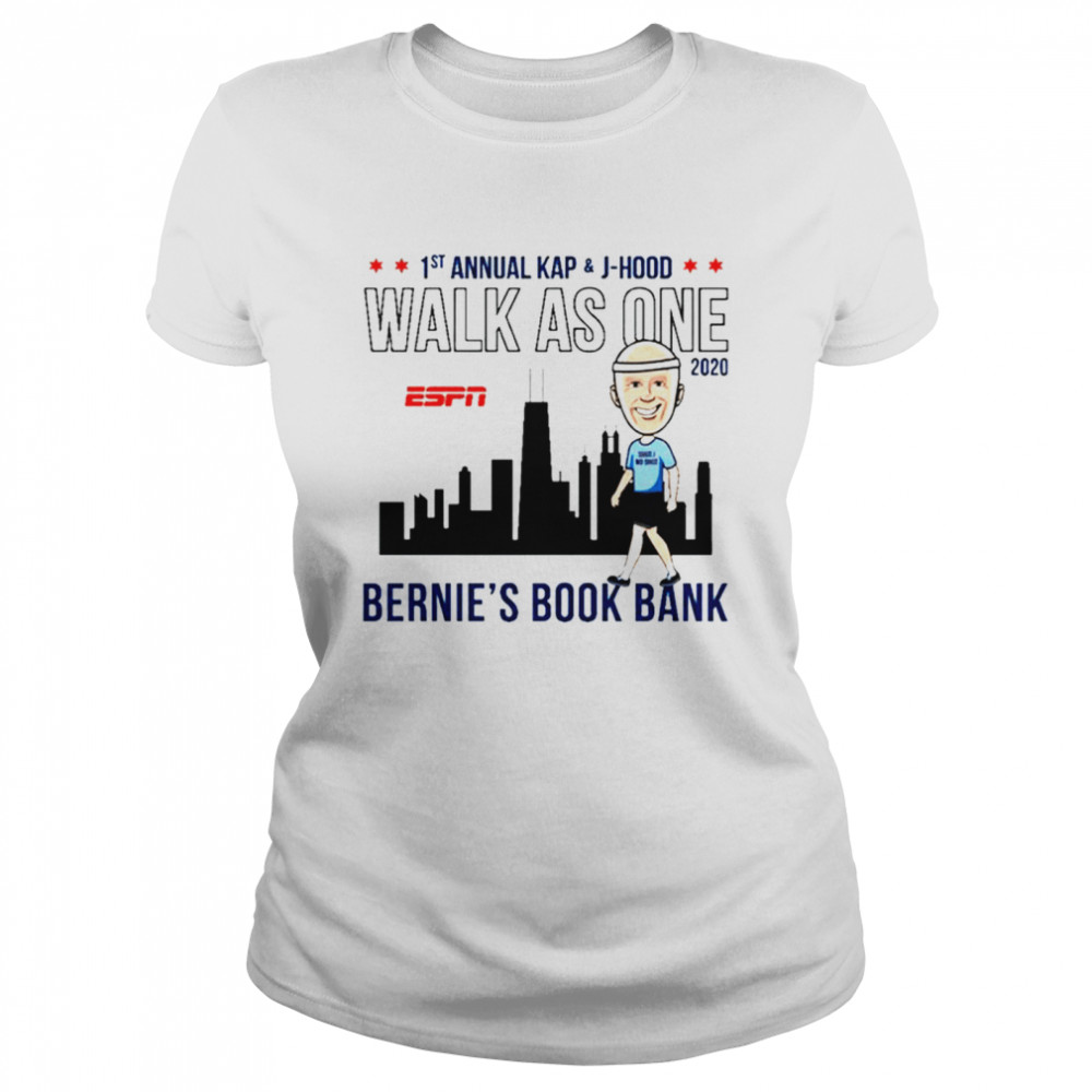 Walk As One Chicago 2020 Bernie’S Book Bank T-Shirt 1 » Cool Gifts for You - Mfamilygift Walk As One Chicago 2020 Bernie’S Book Bank T-Shirt 1