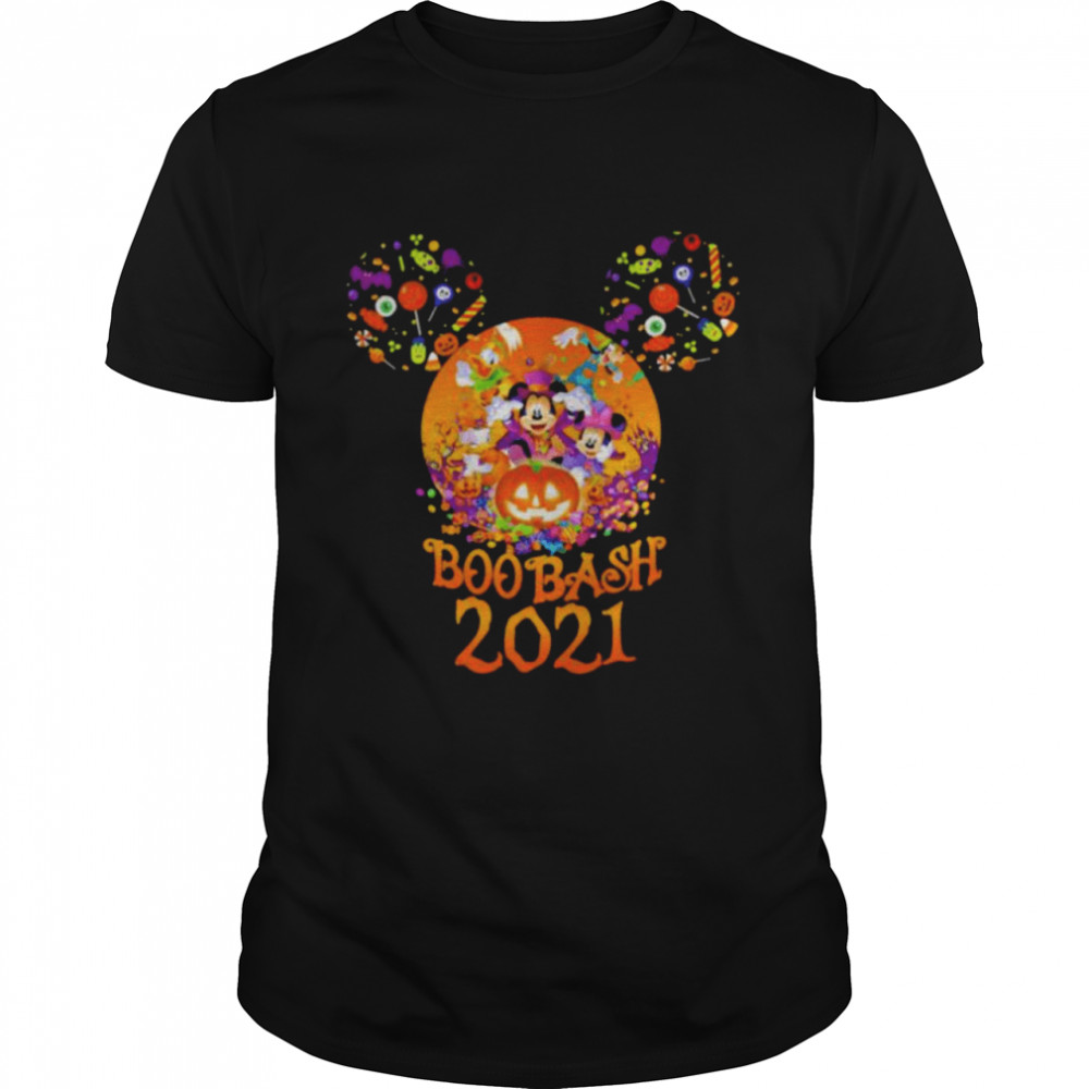 Walt Disney Boo Bash 2021 Halloween Moon Shirt