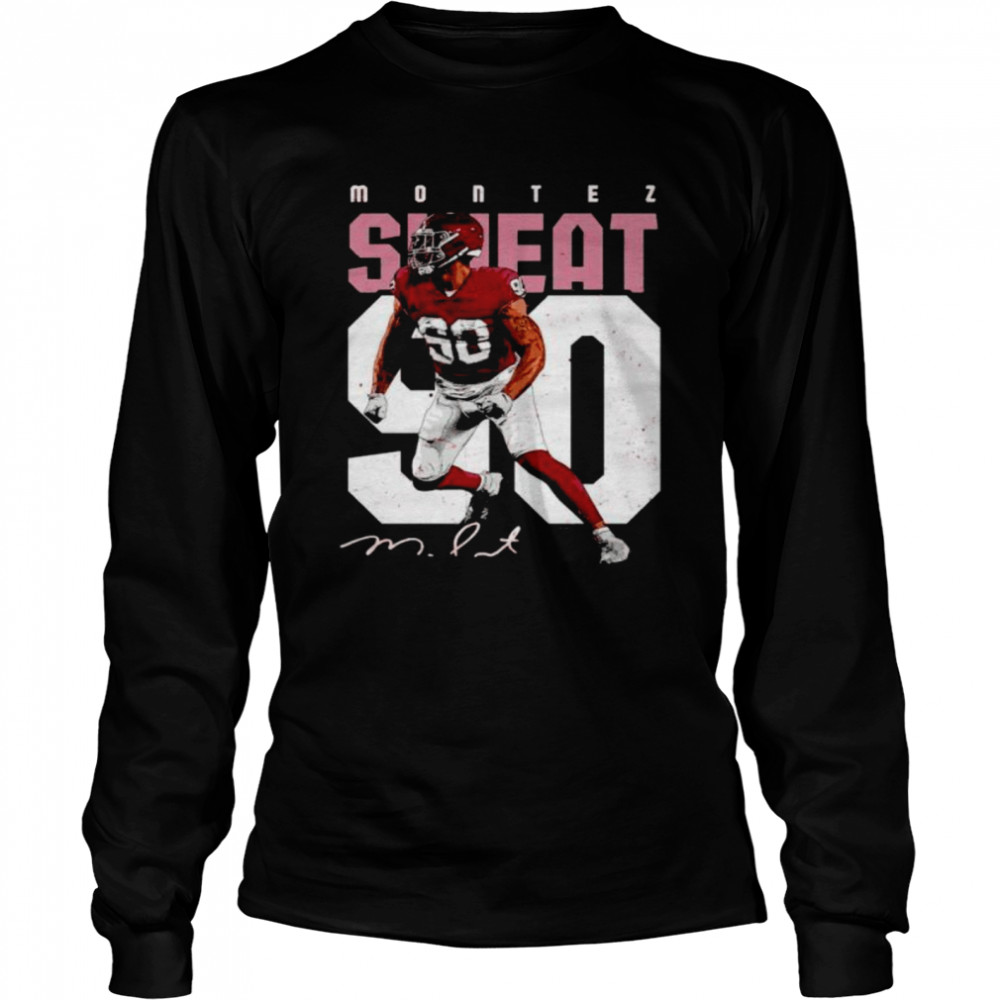 Washington Football Montez Sweat Signature Shirt 2 » Cool Gifts for You - Mfamilygift Washington Football Montez Sweat Signature Shirt 2