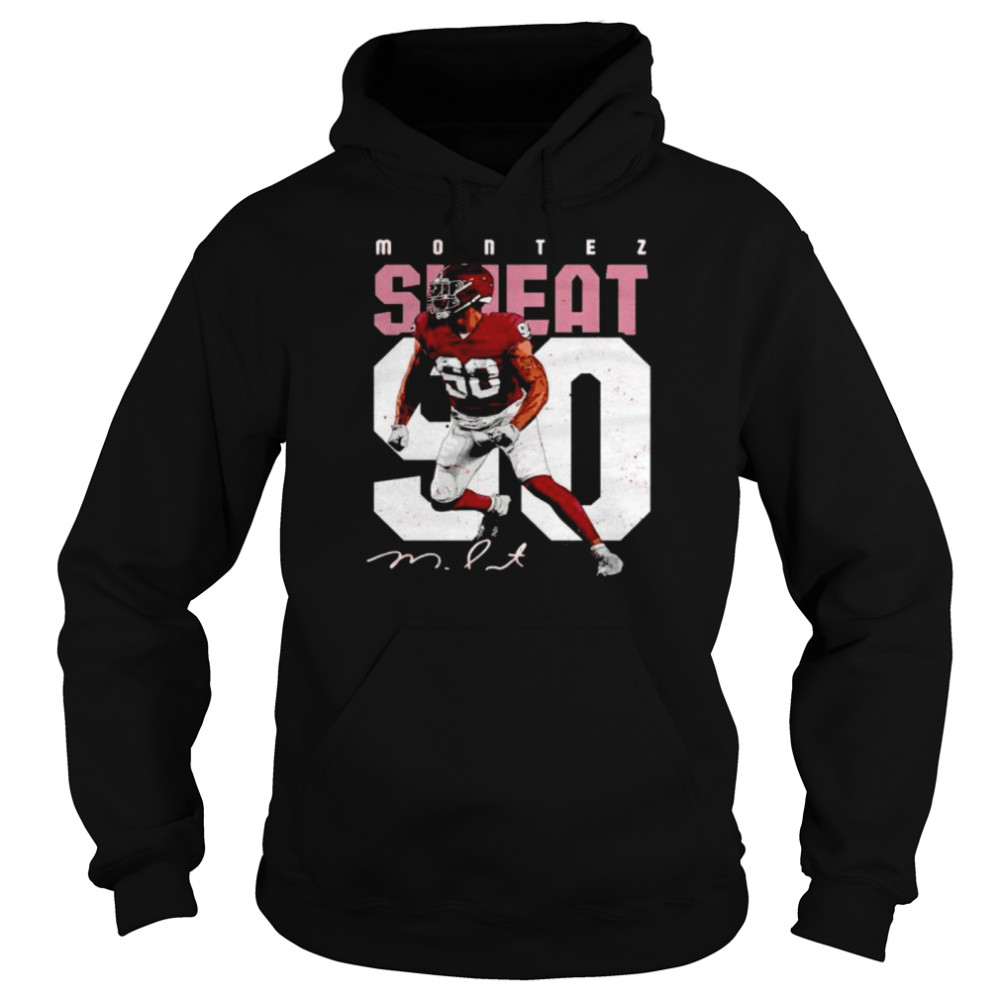 Washington Football Montez Sweat Signature Shirt 4 » Cool Gifts for You - Mfamilygift Washington Football Montez Sweat Signature Shirt 4