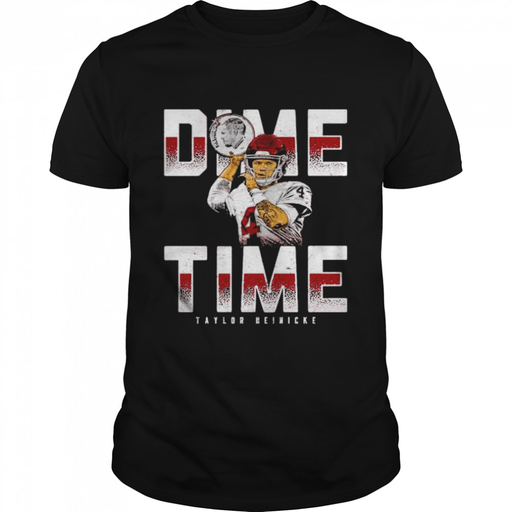 Washington Football Taylor Heinicke Dime Time Shirt