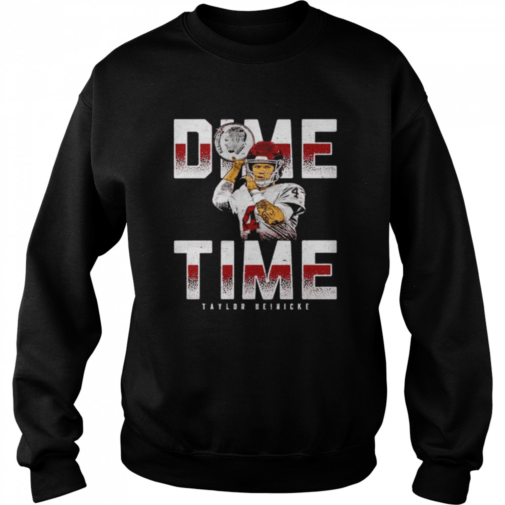 Washington Football Taylor Heinicke Dime Time Shirt 3 » Cool Gifts for You - Mfamilygift Washington Football Taylor Heinicke Dime Time Shirt 3