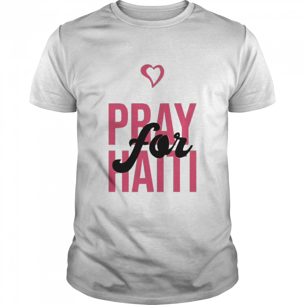 Waydamin Pray For Haiti Shirt
