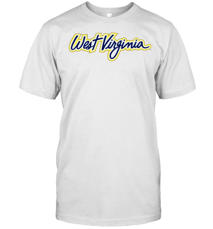 West Virginia Vintage Basketball Script T-Shirt West Virginia Vintage Basketball Script T-Shirt