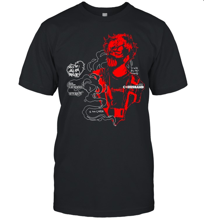 White And Red Corpse Distressed Arts Husband Musician Shirt