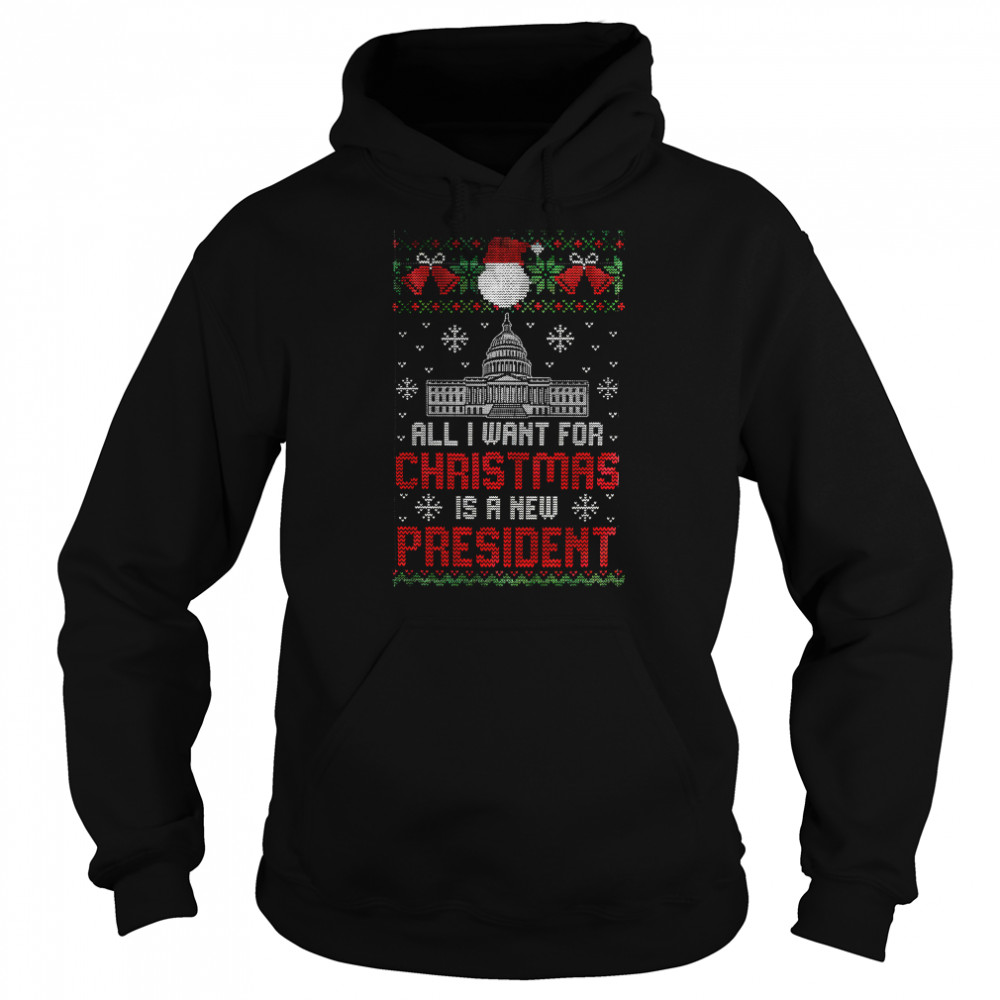 White House All I Want For Christmas Is A President Ugly Christmas Shirt 4 » Cool Gifts for You - Mfamilygift White House All I Want For Christmas Is A President Ugly Christmas Shirt 4