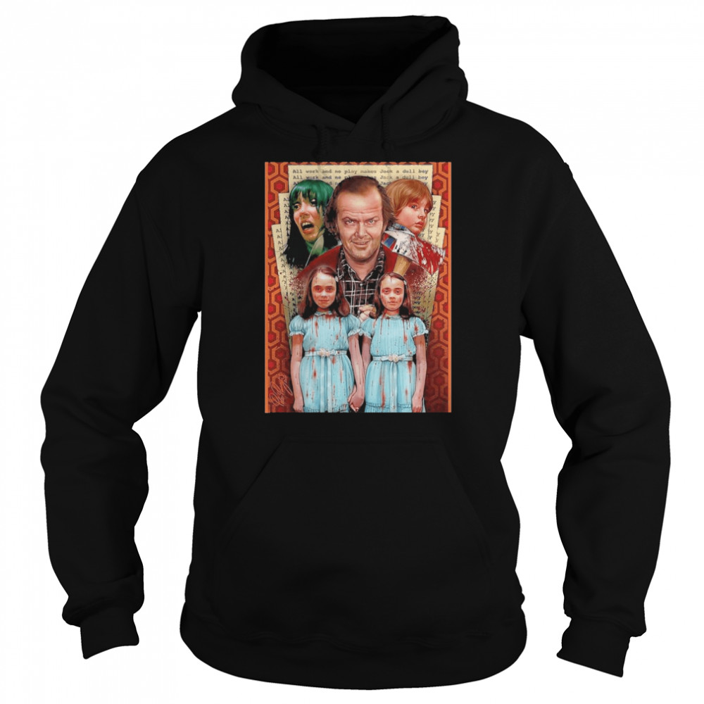 Who Are The Grady Twins In The Shining All Work And No Play Makes Jack A Dull Boy Halloween Shirt 4 » Cool Gifts for You - Mfamilygift Who Are The Grady Twins In The Shining All Work And No Play Makes Jack A Dull Boy Halloween Shirt 4