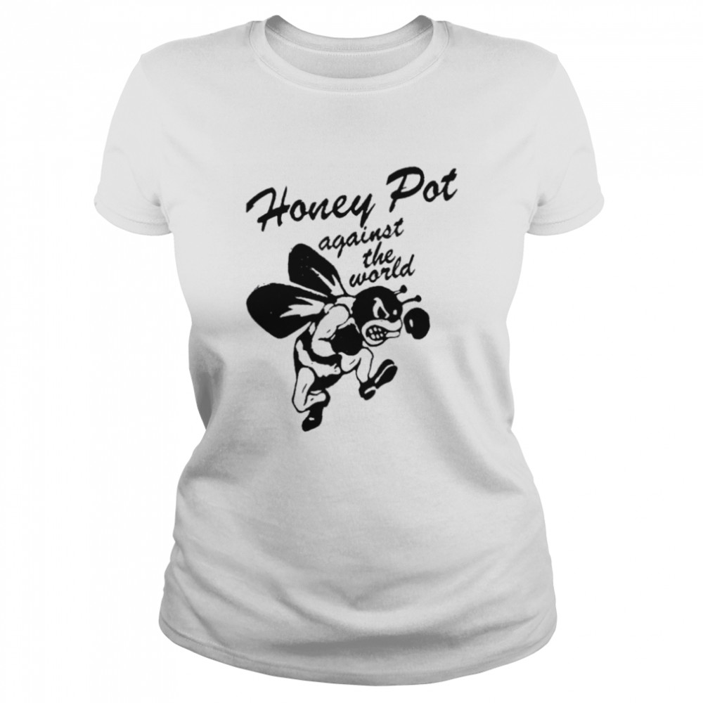 Bee Honey Pot Against The World Shirt 1 » Cool Gifts for You - Mfamilygift Bee Honey Pot Against The World Shirt 1