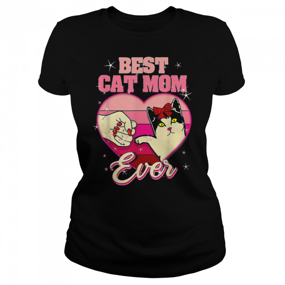 Best Cat Mom Ever Cat Lover Women Happy Mothers Day T-Shirt B09w8y395d 1 » Cool Gifts for You - Mfamilygift Best Cat Mom Ever Cat Lover Women Happy Mothers Day T-Shirt B09w8y395d 1