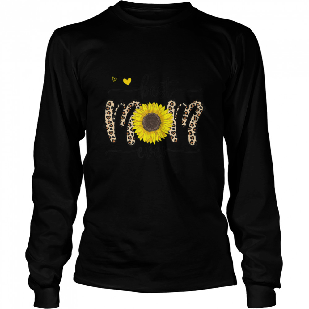 Best Mom Ever Cute Leopard Sunflower Heart Love Mother’S Day T-Shirt B09w8g2vcg 2 » Cool Gifts for You - Mfamilygift Best Mom Ever Cute Leopard Sunflower Heart Love Mother’S Day T-Shirt B09w8g2vcg 2