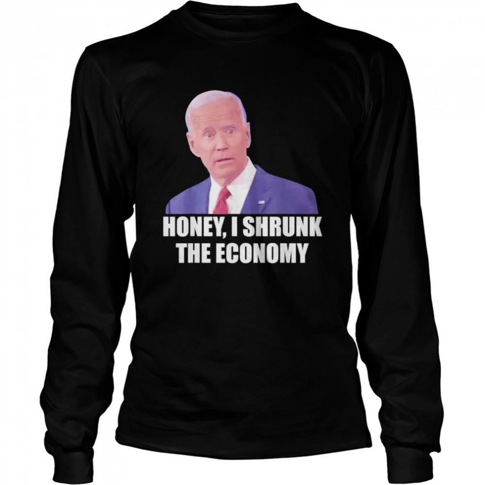 Biden Democrat Honey I Shrunk The Economy Political Shirt 2 » Cool Gifts for You - Mfamilygift Biden Democrat Honey I Shrunk The Economy Political Shirt 2