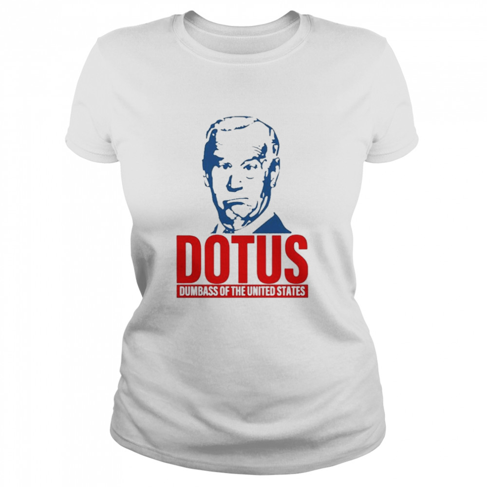 Biden Dotus Dumbass Of United States T-Shirt 1 » Cool Gifts for You - Mfamilygift Biden Dotus Dumbass Of United States T-Shirt 1