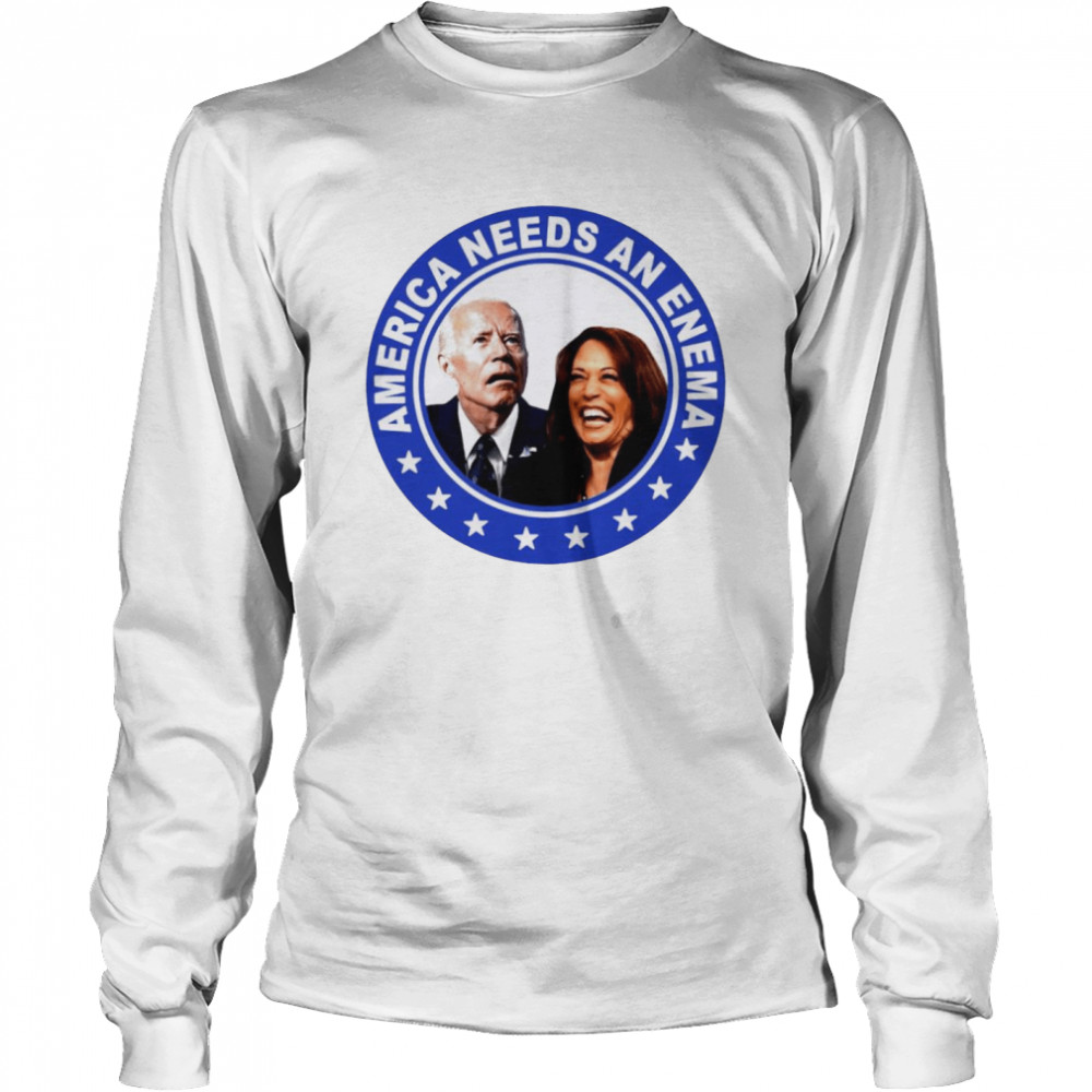 Biden Harris America Needs An Enema Shirt 2 » Cool Gifts for You - Mfamilygift Biden Harris America Needs An Enema Shirt 2