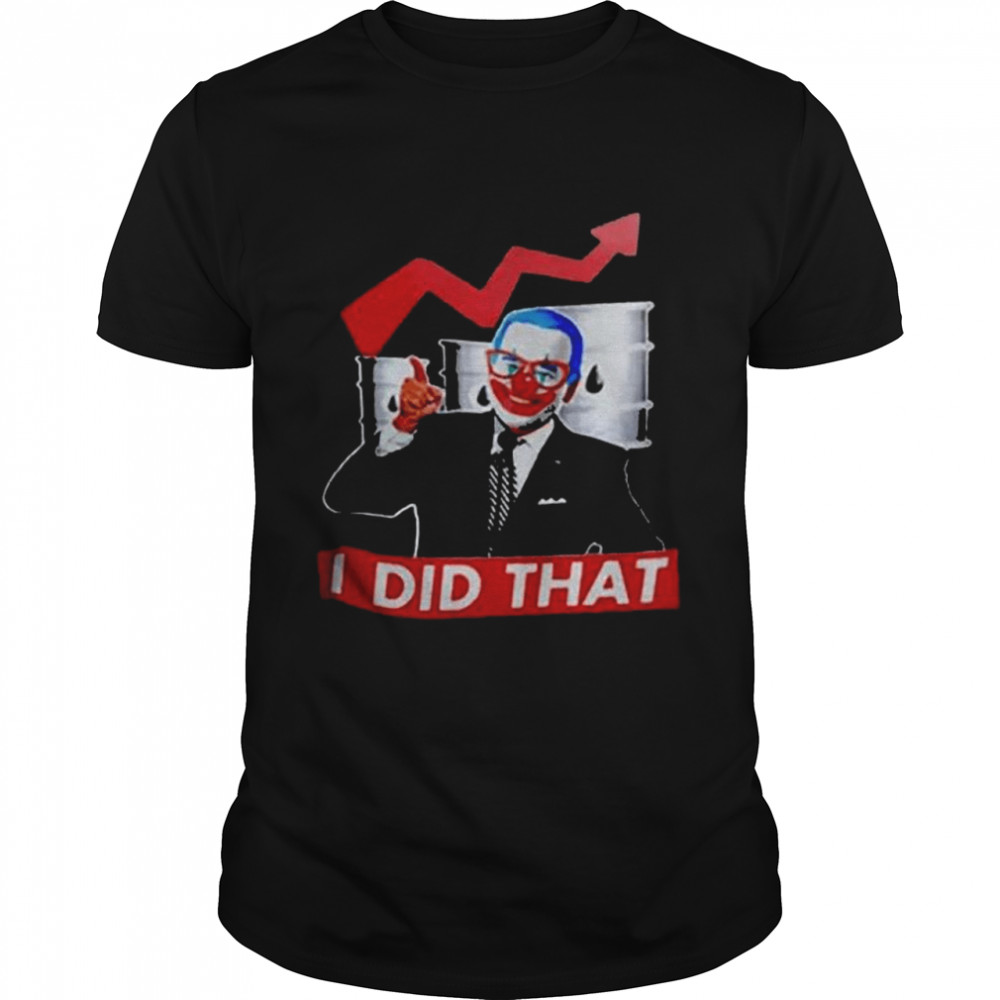 Biden Joker I Did That Shirt