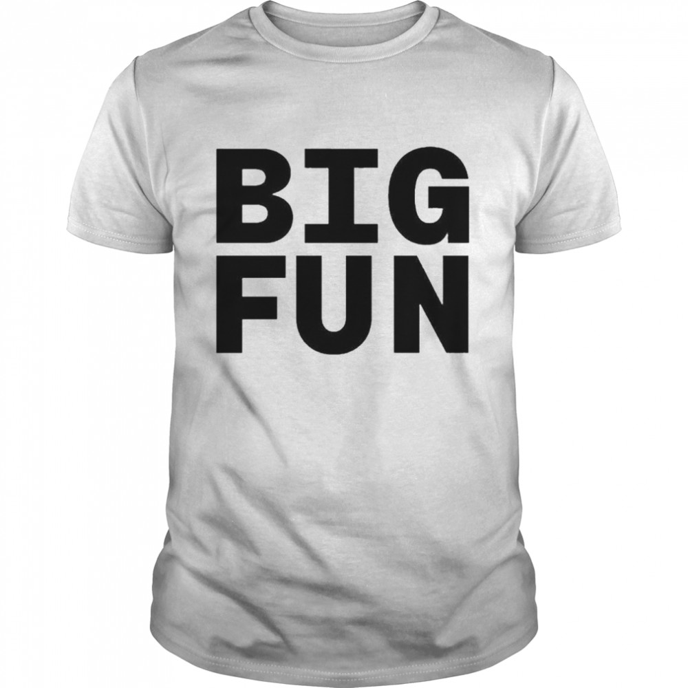 Big Fun Mens T-Shirt Big Fun Mens T-Shirt