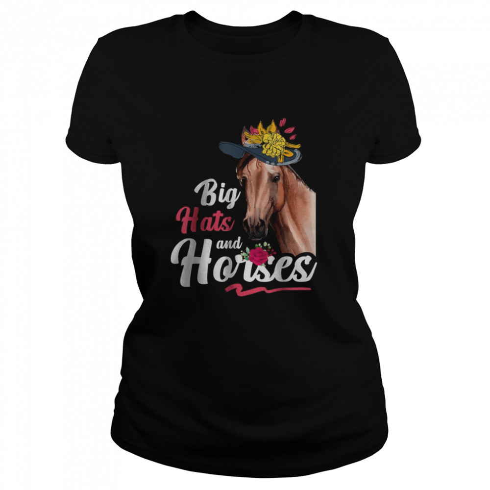 Big Hats And Horses T-Shirt 1 » Cool Gifts for You - Mfamilygift Big Hats And Horses T-Shirt 1