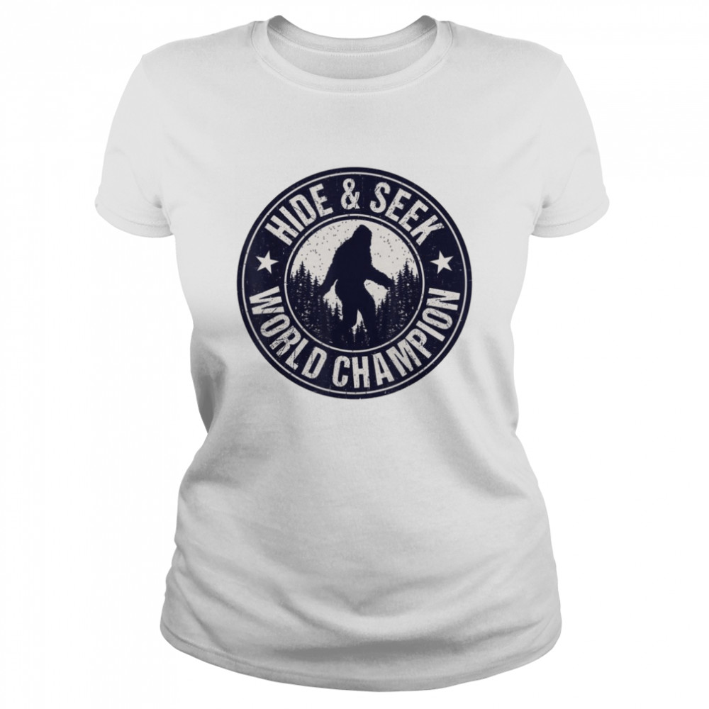 Bigfoot Hide And Seek World Champion Retro Vintage Sasquatch Shirt 1 » Cool Gifts for You - Mfamilygift Bigfoot Hide And Seek World Champion Retro Vintage Sasquatch Shirt 1
