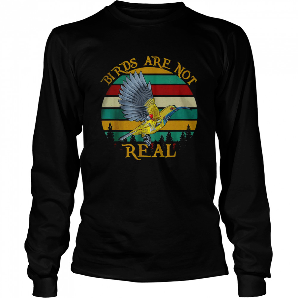 Bird Aren’T Real Tee Birds Spies Retro We Aren’T Real T-Shirt 2 » Cool Gifts for You - Mfamilygift Bird Aren’T Real Tee Birds Spies Retro We Aren’T Real T-Shirt 2
