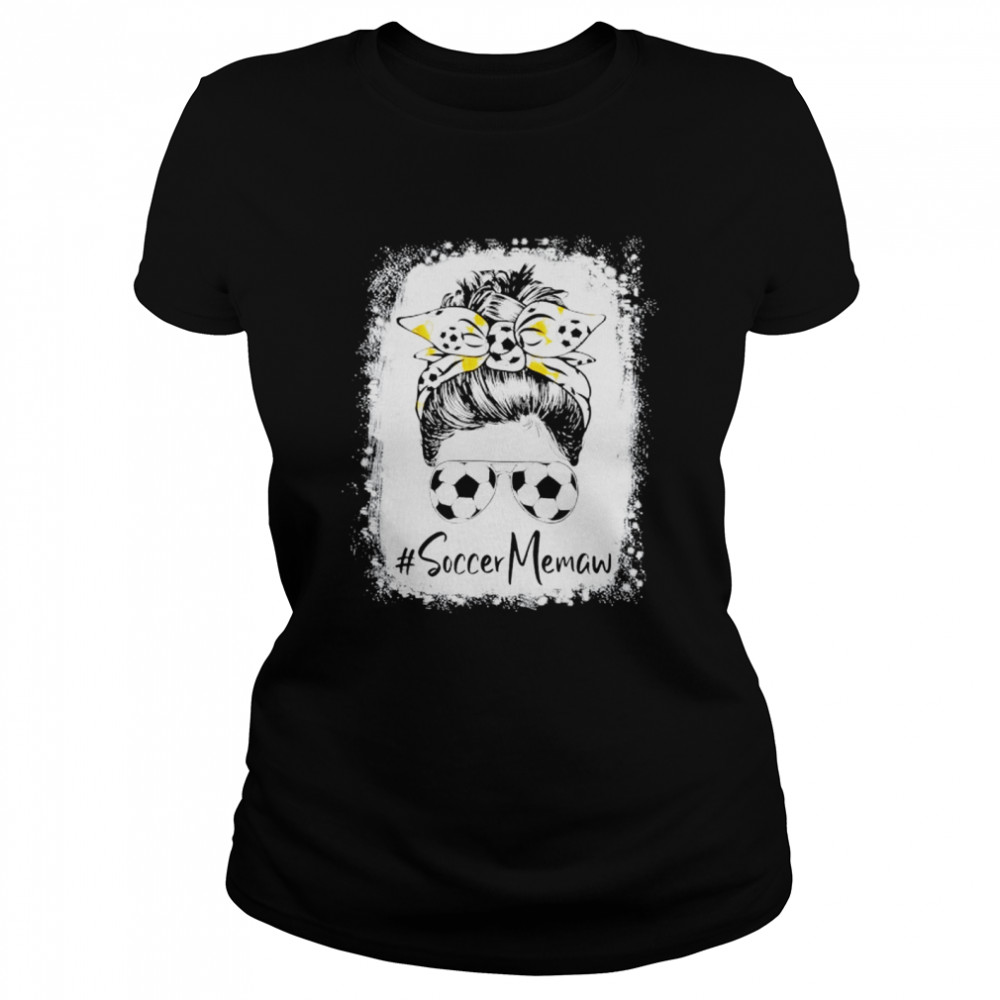 Bleached Soccer Memaw Messy Bun Soccer Lover Mother’S Day Shirt 1 » Cool Gifts for You - Mfamilygift Bleached Soccer Memaw Messy Bun Soccer Lover Mother’S Day Shirt 1