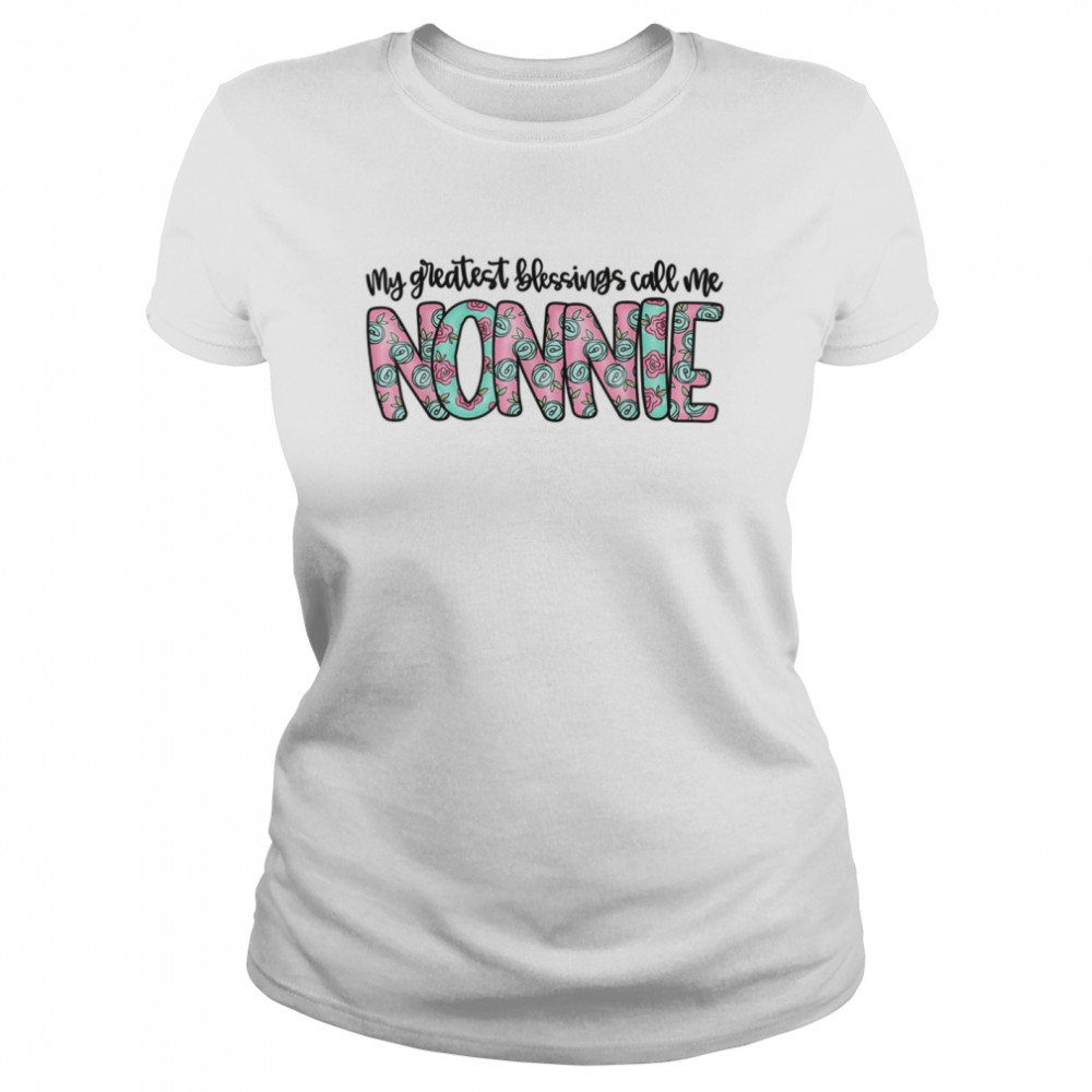 Blessed Nonnie Shirt Mother’S Day Shirt 1 » Cool Gifts for You - Mfamilygift Blessed Nonnie Shirt Mother’S Day Shirt 1