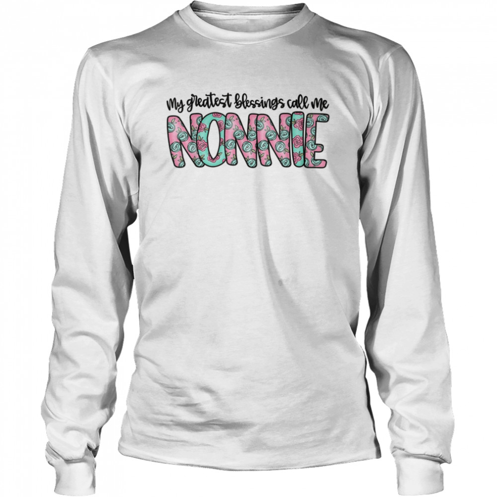 Blessed Nonnie Shirt Mother’S Day Shirt 2 » Cool Gifts for You - Mfamilygift Blessed Nonnie Shirt Mother’S Day Shirt 2