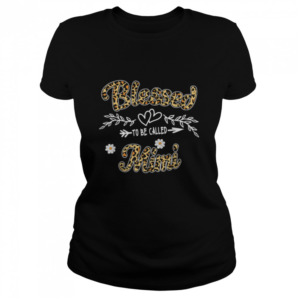 Blessed To Be Called Mimi Womens Leopard Mimi Mothers Day T-Shirt B09w538zpx 1 » Cool Gifts for You - Mfamilygift Blessed To Be Called Mimi Womens Leopard Mimi Mothers Day T-Shirt B09w538zpx 1