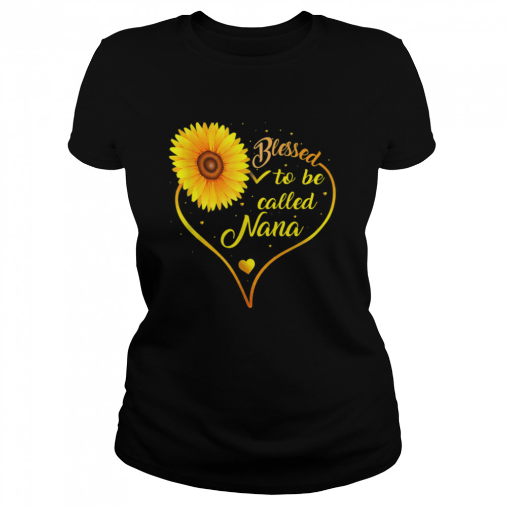 Blessed To Be Called Nana Sunflower Mother’S Day T-Shirt B09w56skhq 1 » Cool Gifts for You - Mfamilygift Blessed To Be Called Nana Sunflower Mother’S Day T-Shirt B09w56skhq 1