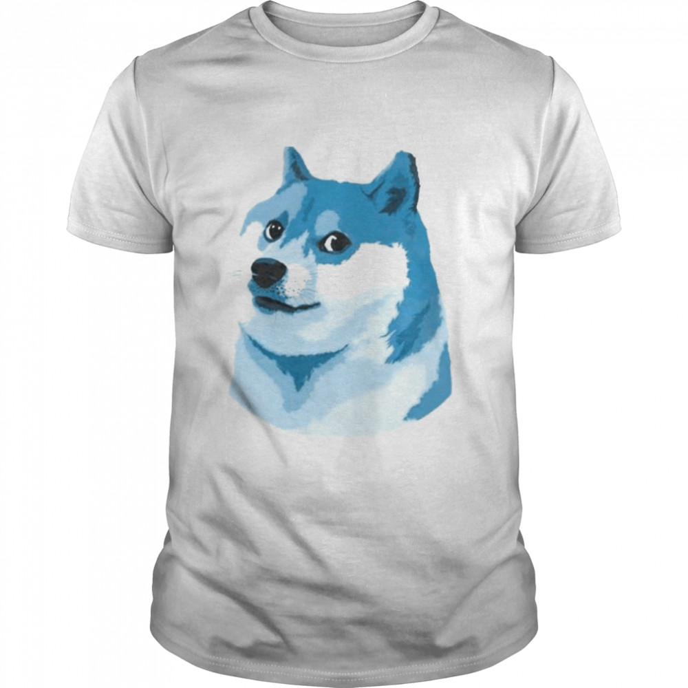 Blue Dog Blue Dogecoin Elon Musk Twitter Barstool Sports Store T-Shirt Blue Dog Blue Dogecoin Elon Musk Twitter Barstool Sports Store T-Shirt