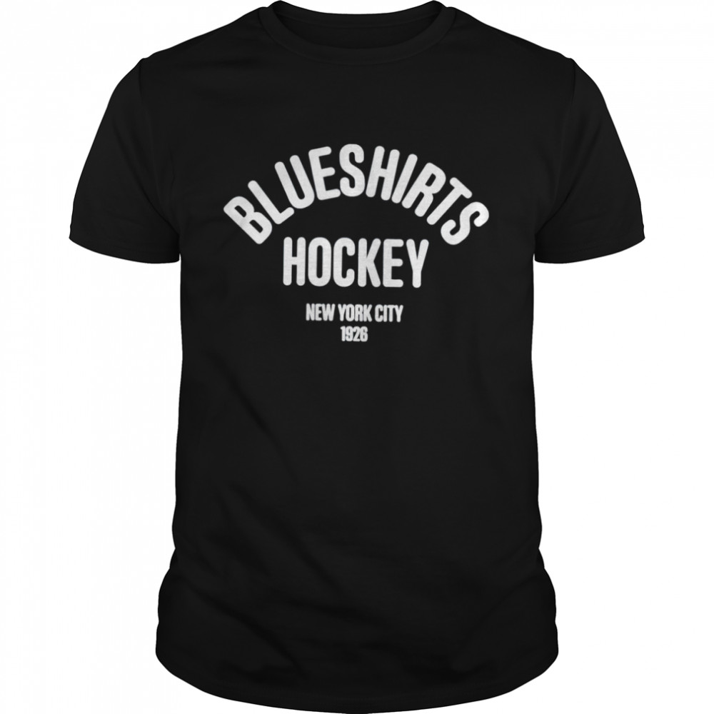 Blueshirts Hockey York City 1926 Shirt