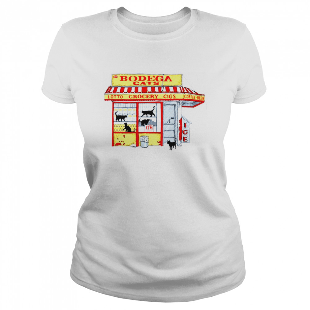 Bodega Cats Lotto Grocery Cigs Coffee-Beer Shirt 1 » Cool Gifts for You - Mfamilygift Bodega Cats Lotto Grocery Cigs Coffee-Beer Shirt 1