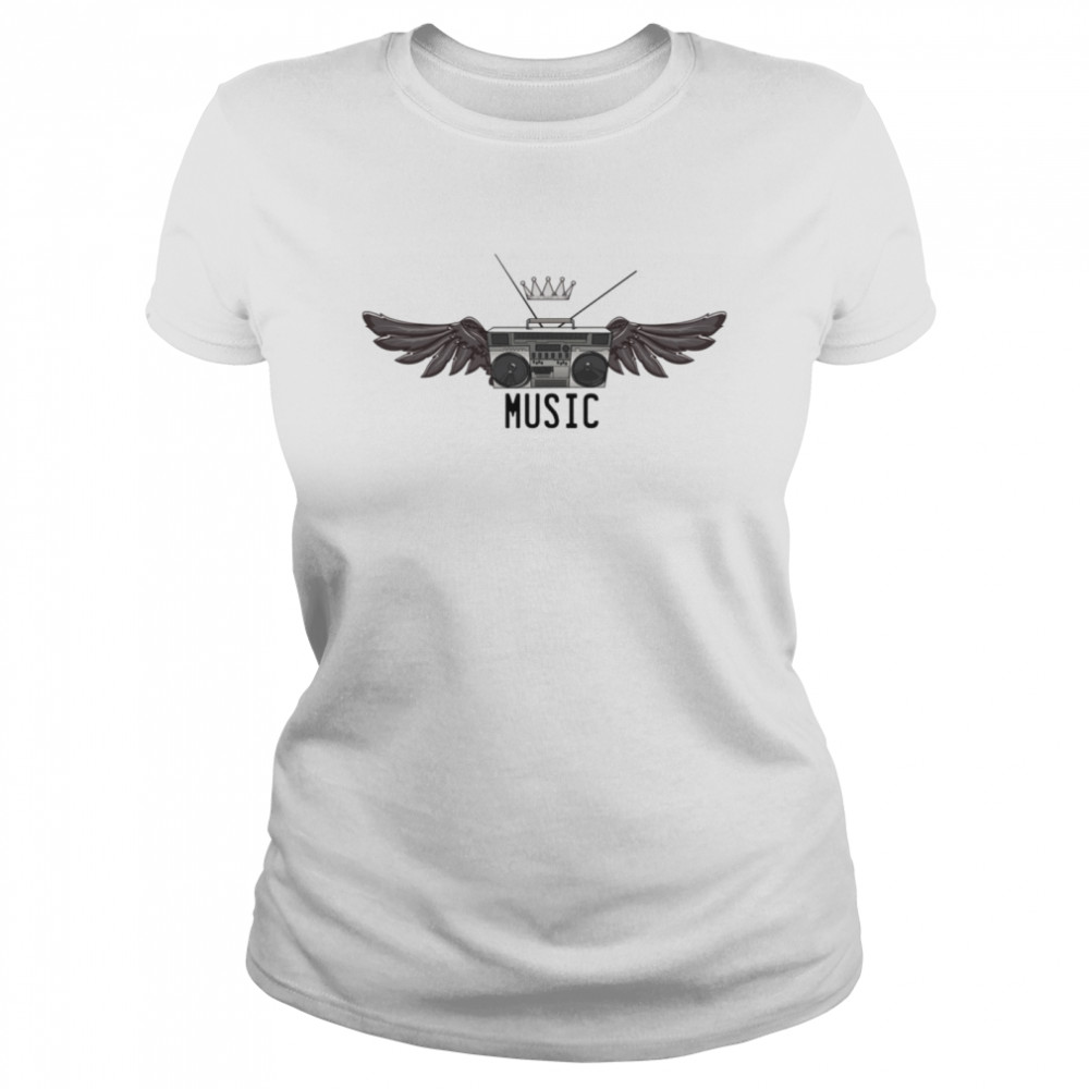 Boombox Music T-Shirt 1 » Cool Gifts for You - Mfamilygift Boombox Music T-Shirt 1