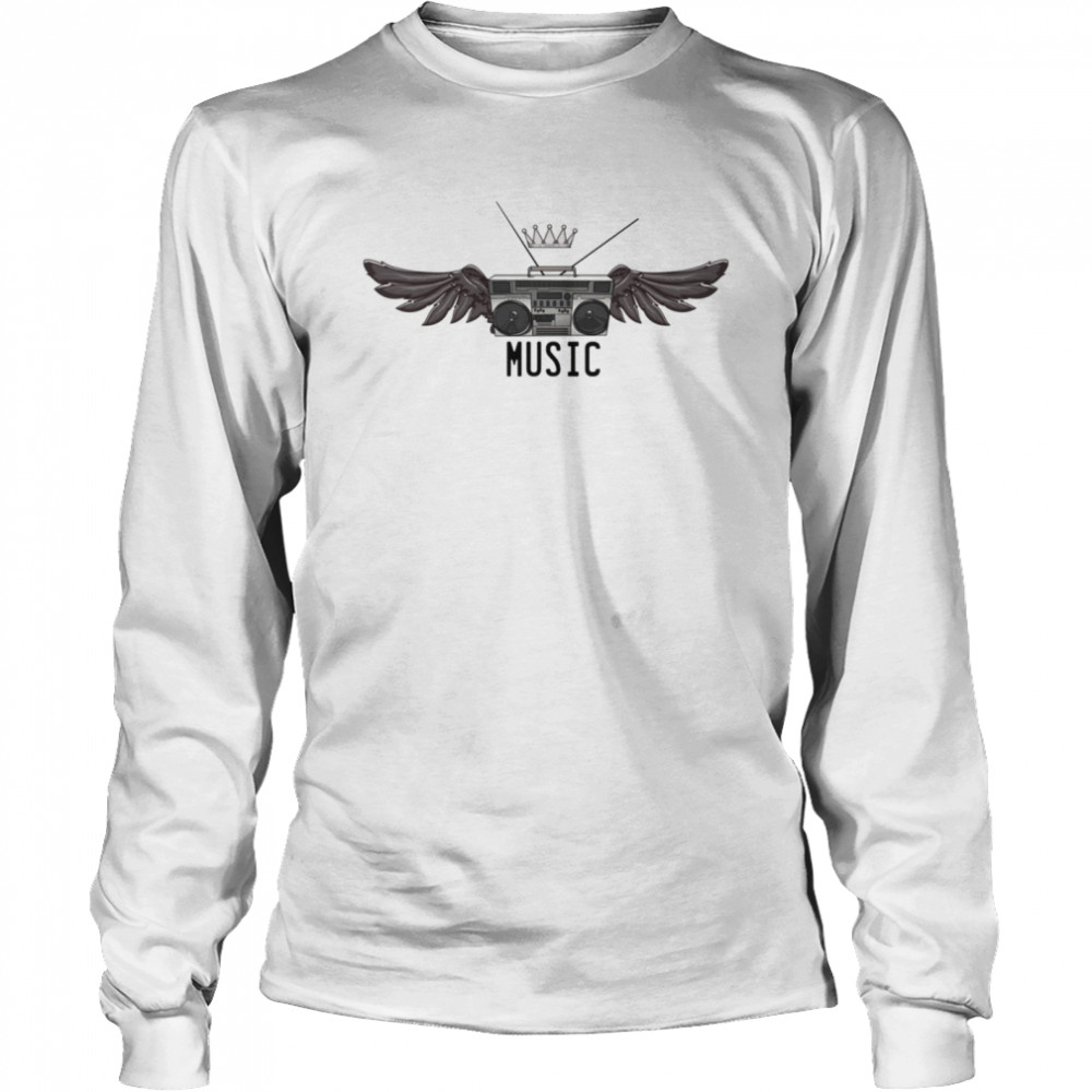 Boombox Music T-Shirt 2 » Cool Gifts for You - Mfamilygift Boombox Music T-Shirt 2