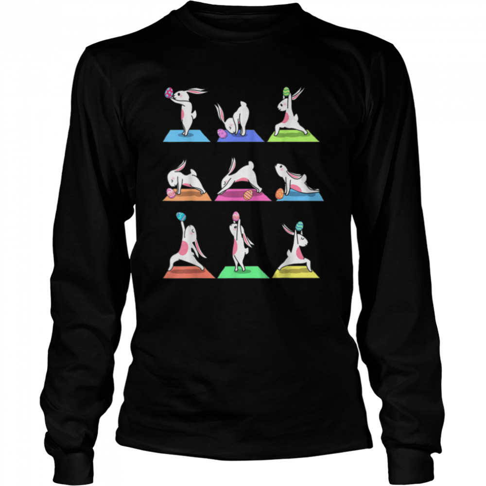 Bunny Yoga Eggs Fun Rabbits In Yoga Poses On Meditation Mats T-Shirt B09vnqm4hf 2 » Cool Gifts for You - Mfamilygift Bunny Yoga Eggs Fun Rabbits In Yoga Poses On Meditation Mats T-Shirt B09vnqm4hf 2