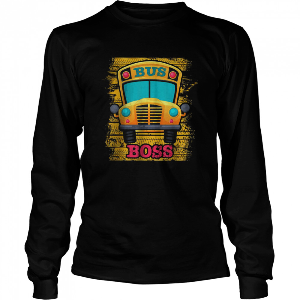 Bus Boss – School Bus Driver Appreciation T-Shirt 2 » Cool Gifts for You - Mfamilygift Bus Boss – School Bus Driver Appreciation T-Shirt 2