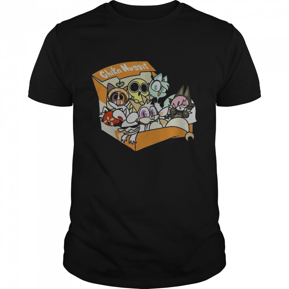 Buzzfeed Merch Chikn Nuggit Box Shirt Buzzfeed Merch Chikn Nuggit Box Shirt