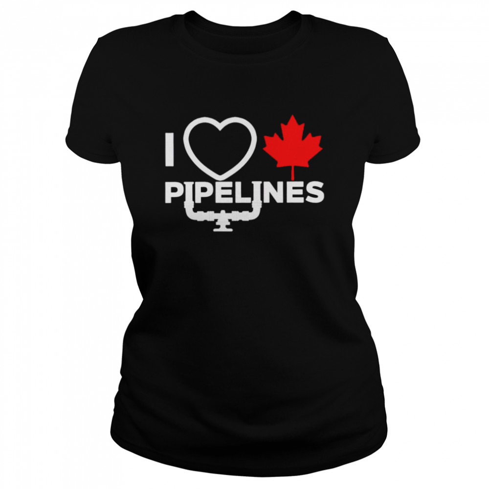 Canada I Love Pipelines Shirt 1 » Cool Gifts for You - Mfamilygift Canada I Love Pipelines Shirt 1