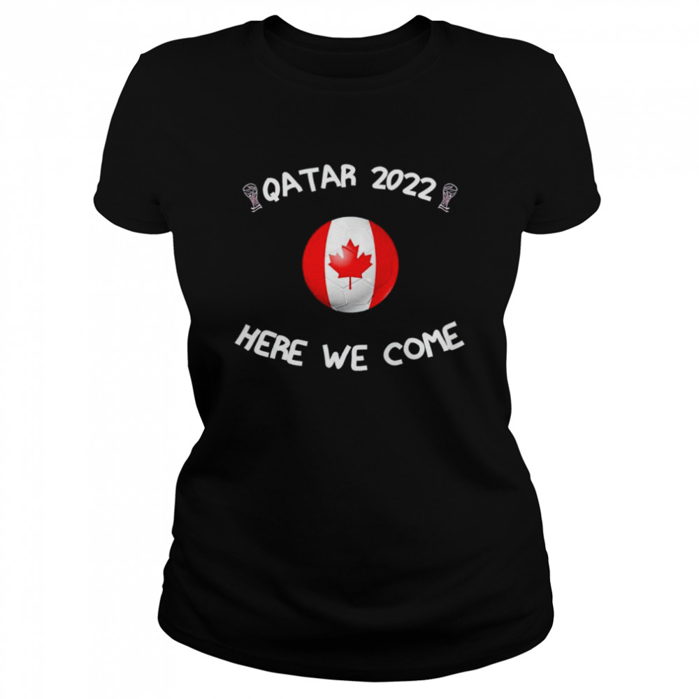 Canadian National Football Team Lover Road To Qatar 2022 Shirt 1 » Cool Gifts for You - Mfamilygift Canadian National Football Team Lover Road To Qatar 2022 Shirt 1