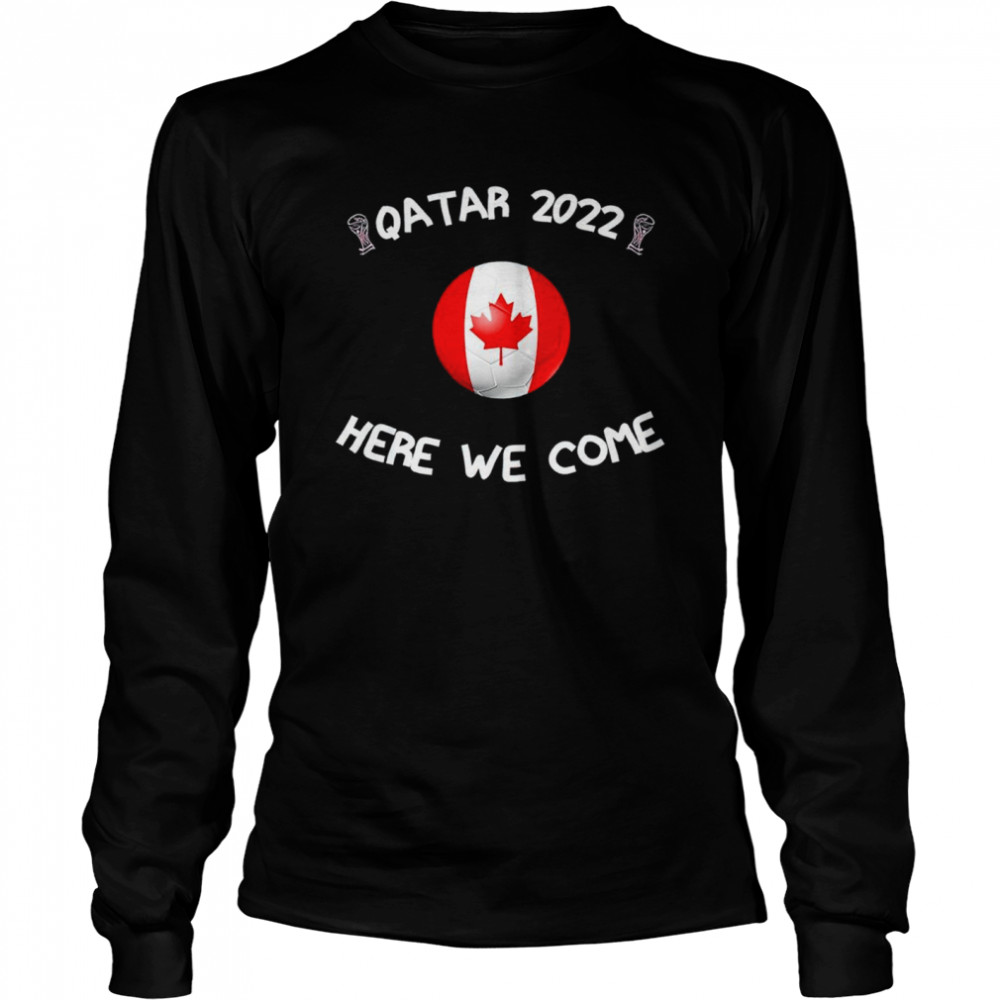 Canadian National Football Team Lover Road To Qatar 2022 Shirt 2 » Cool Gifts for You - Mfamilygift Canadian National Football Team Lover Road To Qatar 2022 Shirt 2