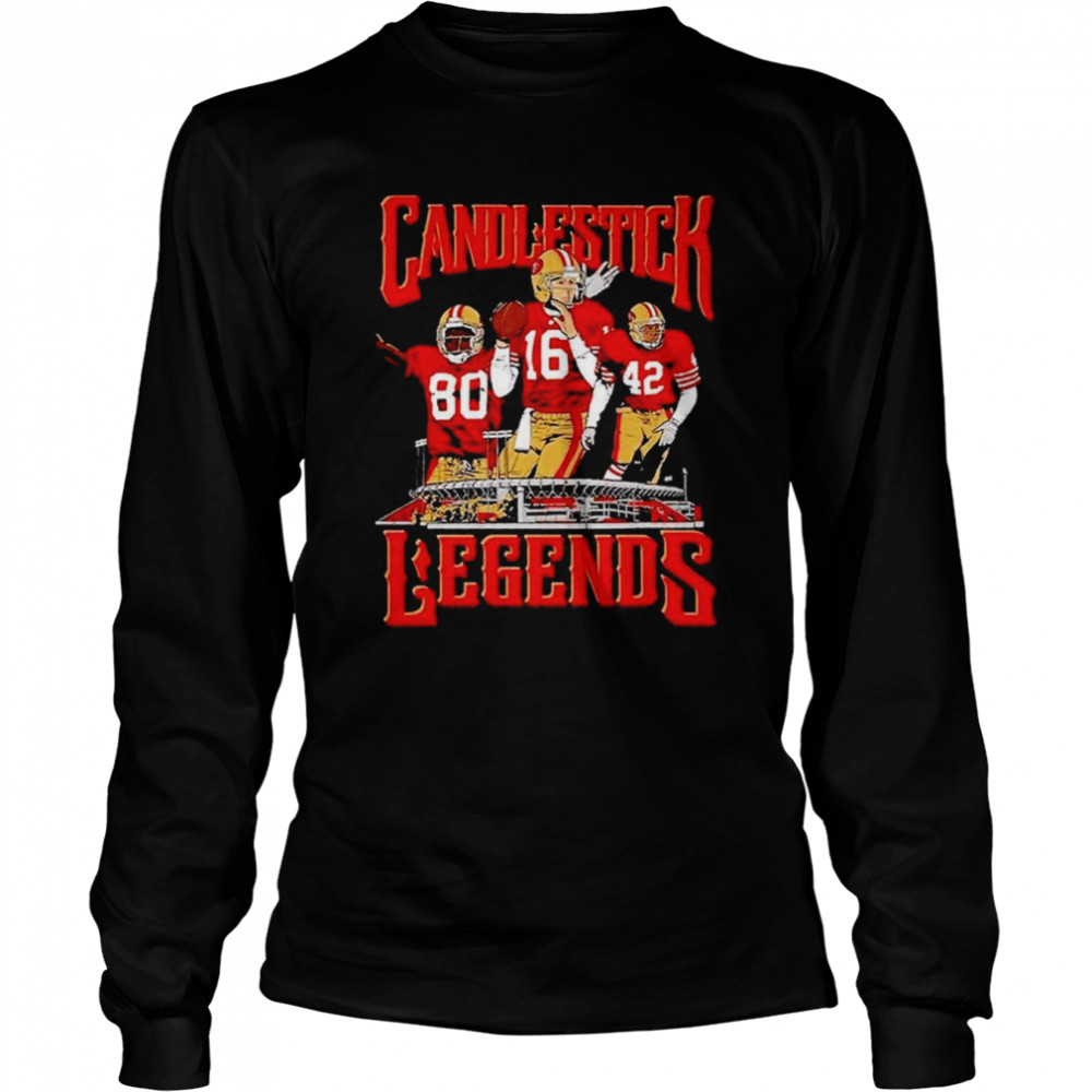 Candlestick Legends 49Ers Shirt 2 » Cool Gifts for You - Mfamilygift Candlestick Legends 49Ers Shirt 2