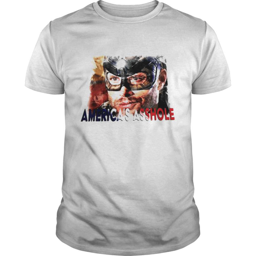 Captain America Americas Asshole Shirt